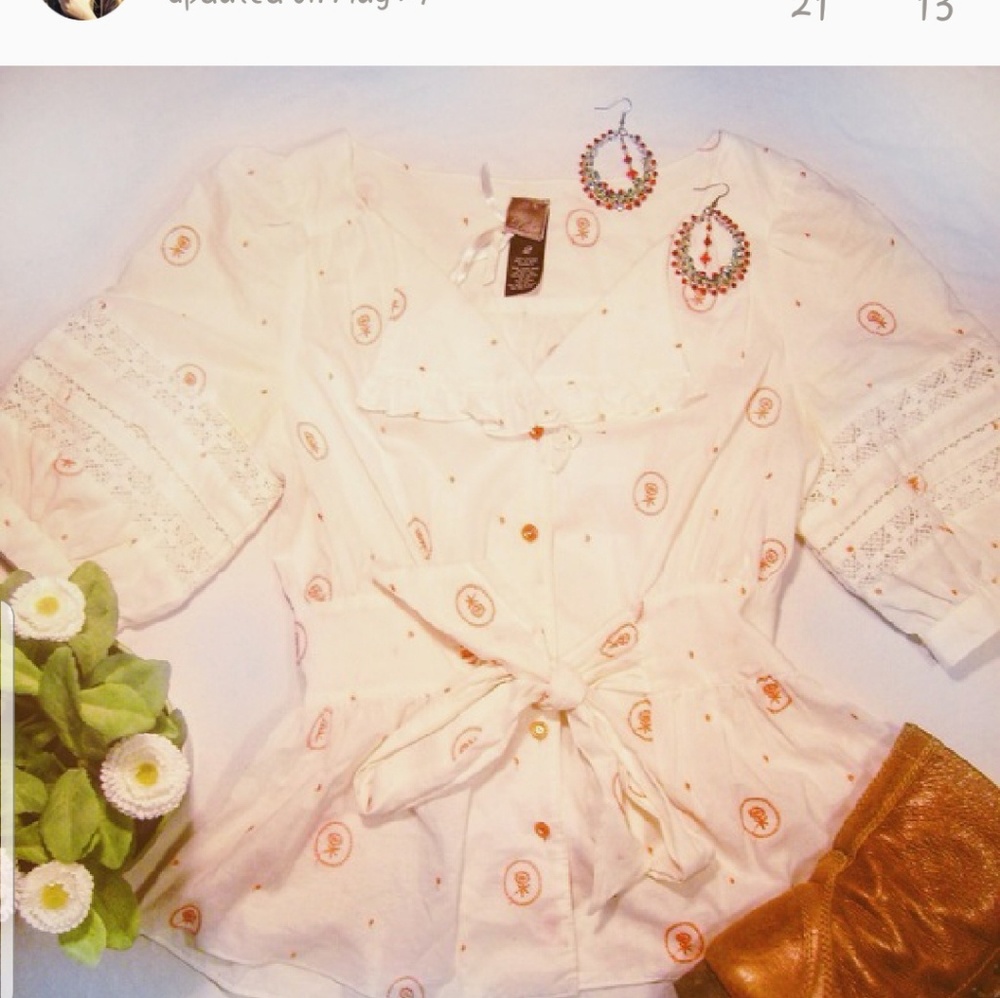 Anthropologie Bohemian blouse